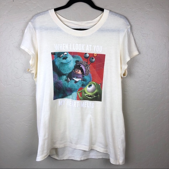 Disney Tops - Disney Monsters Inc 100% Cotton Tee Shirt